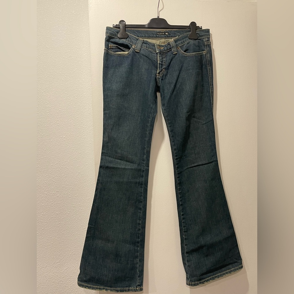 Frankie B. Dark‎ Blue Flare Jeans
